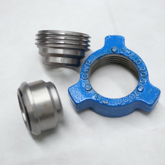 API Fig1, Fig200, Fig206, Fig402, Fig602, Fig1002 NPT 나사산 엉덩이 용접 FMC WECO Type Hammer Unions 4