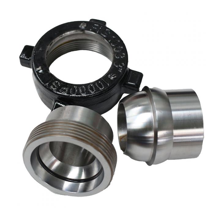 API Fig1, Fig200, Fig206, Fig402, Fig602, Fig1002 NPT 나사산 엉덩이 용접 FMC WECO Type Hammer Unions 12