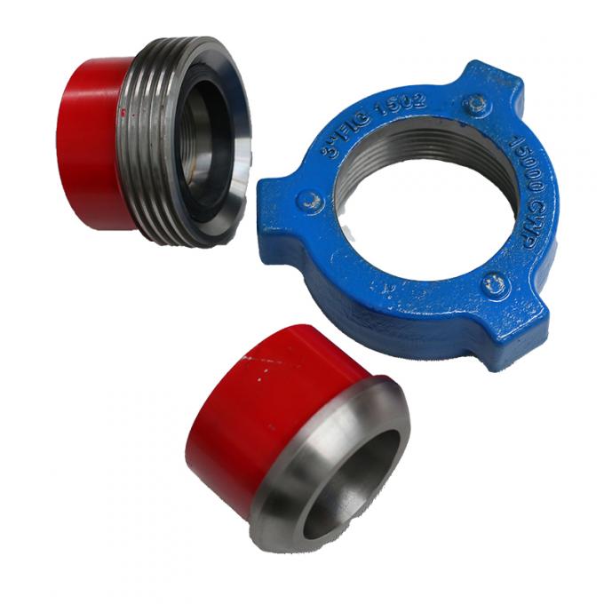 API Fig1, Fig200, Fig206, Fig402, Fig602, Fig1002 NPT 나사산 엉덩이 용접 FMC WECO Type Hammer Unions 14