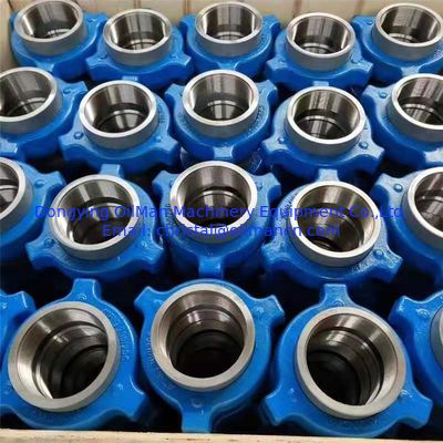 API Fig1, Fig200, Fig206, Fig402, Fig602, Fig1002 NPT 나사산 엉덩이 용접 FMC WECO Type Hammer Unions